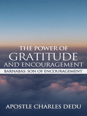 cover image of Barnabas; Son of Encouragement